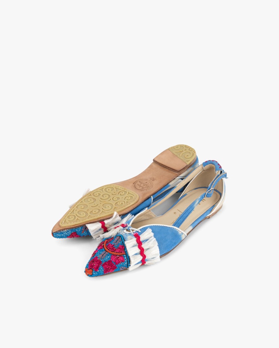 MEHER KAKALIA Ballet Flats & Moccasins | Greta Sling Back Ballet Flats