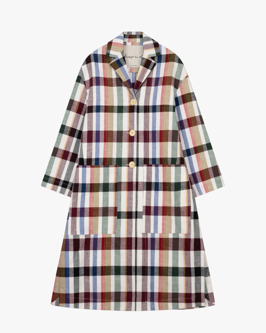 PHISIQUE DU ROLE Coats | Unica Checked Coat