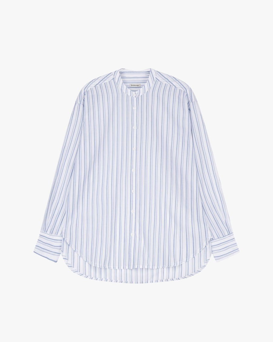 DANTENDORFER Blouses | Striped Muslin Blouse