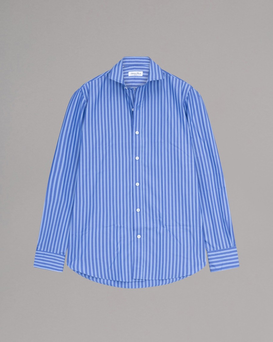 SALVATORE PICCOLO Shirts | Striped Cotton Shirt