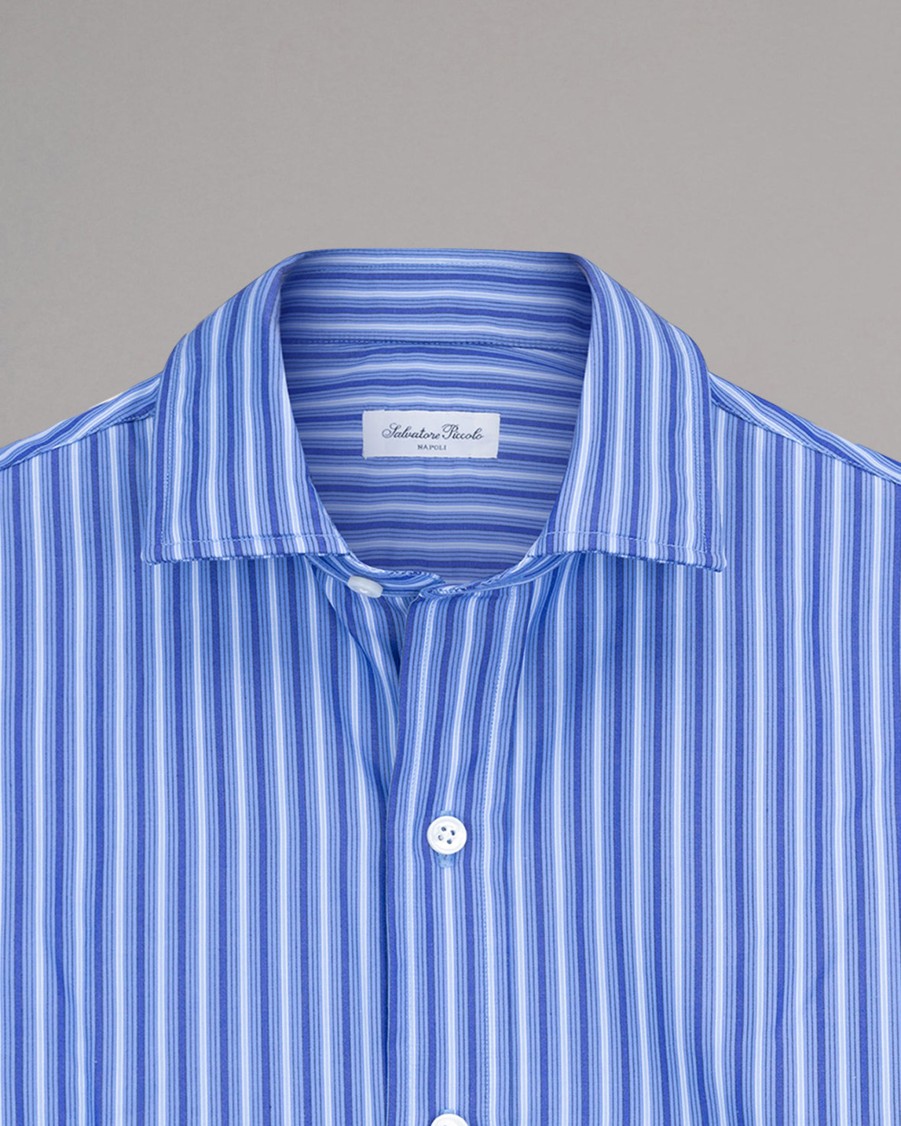 SALVATORE PICCOLO Shirts | Striped Cotton Shirt