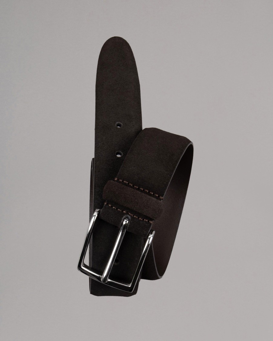 ANDERSON'S Belts | Suede Leather Belt