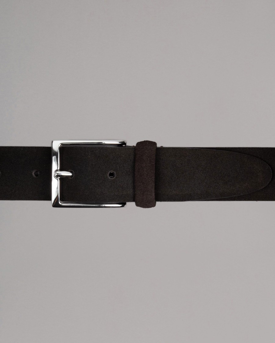 ANDERSON'S Belts | Suede Leather Belt