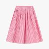 APUNTOB Skirts | Striped Linen Blend Skirt