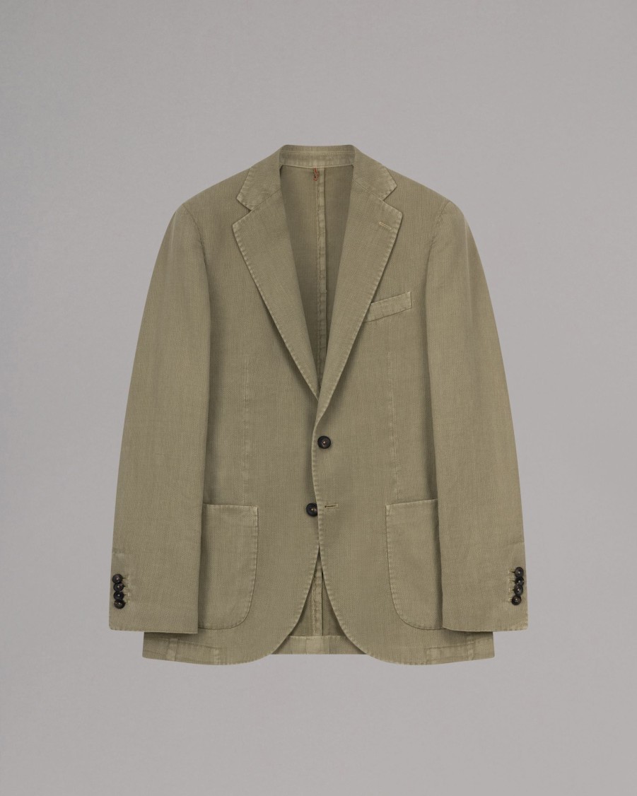 DANTENDORFER Blazers | Jacket Made From A Cotton Linen Blend