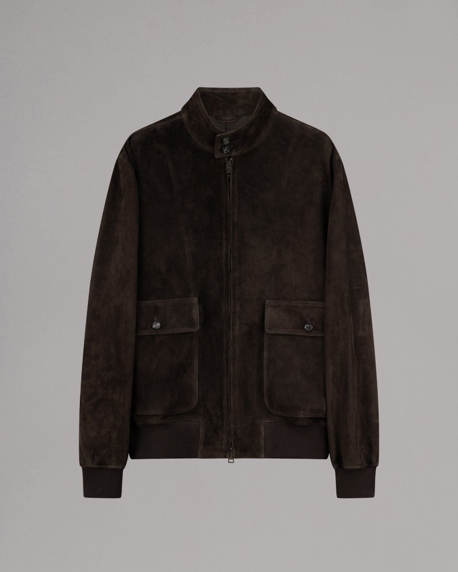 RIFUGIO Jackets | Suede Bomber Jacket