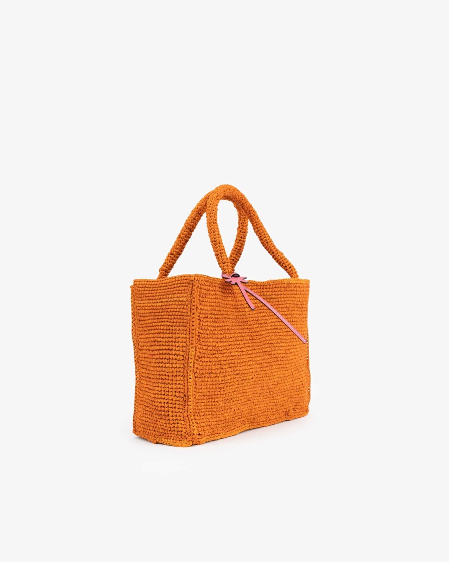 MANEBI Bags | Sunset Raffia Bag