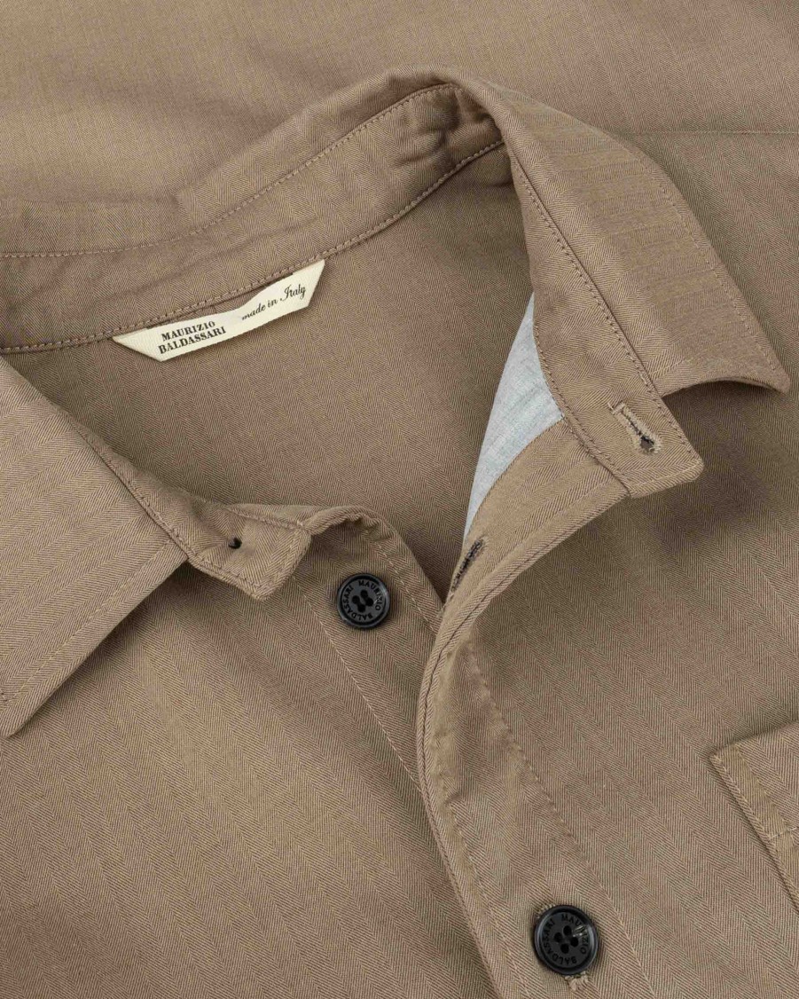 MAURIZIO BALDASSARI Jackets | Wool Blend Overshirt