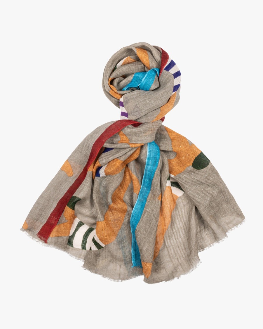 LOVAT & GREEN Scarves | Fez Linen Scarf