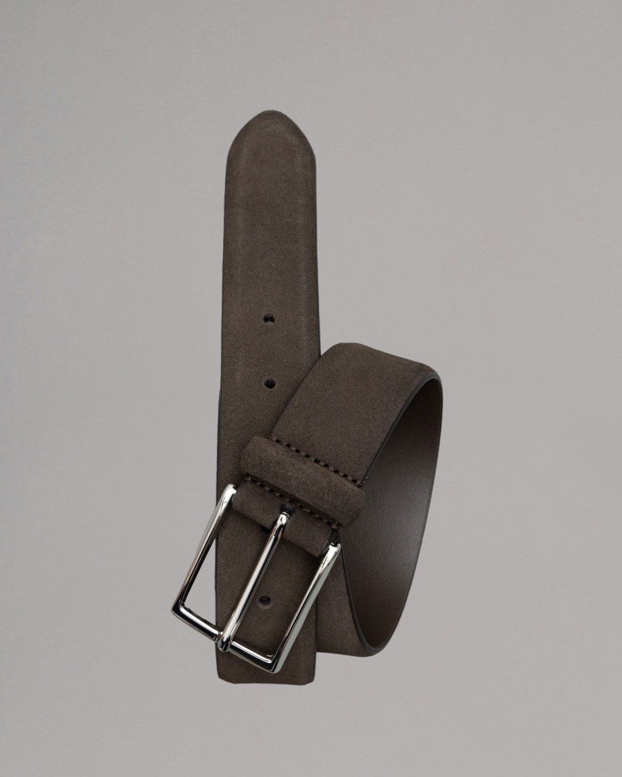 ANDERSON'S Belts | Suede Leather Belt