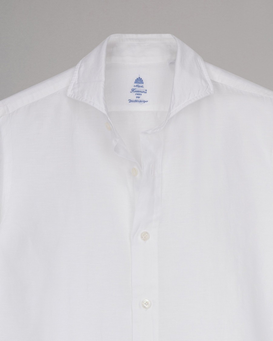 FINAMORE Shirts | Napoli Linen-Cotton Shirt