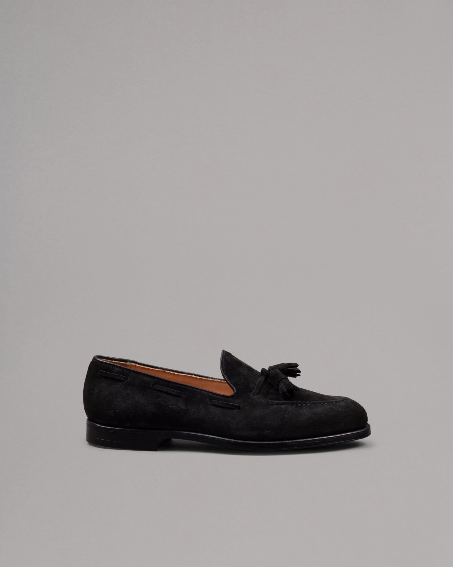 CROCKETT & JONES Loafers | Suede Tassel Loafer