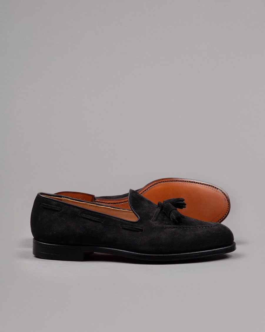 CROCKETT & JONES Loafers | Suede Tassel Loafer