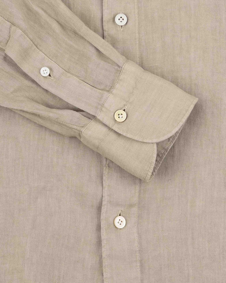 FINAMORE Shirts | Linen Shirt