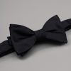 ASCOT Ties | Ribbed Silk Bow Tie