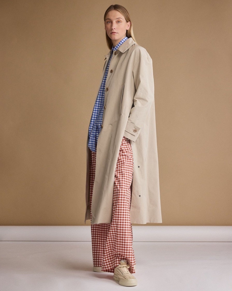 OTTO D´AME Trousers | Goji Checked Trousers