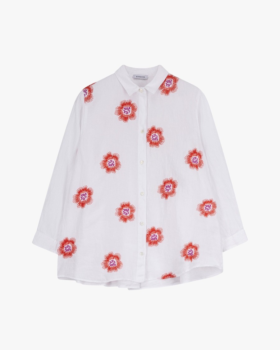 ROSSO 35 Blouses | Linen Blouse