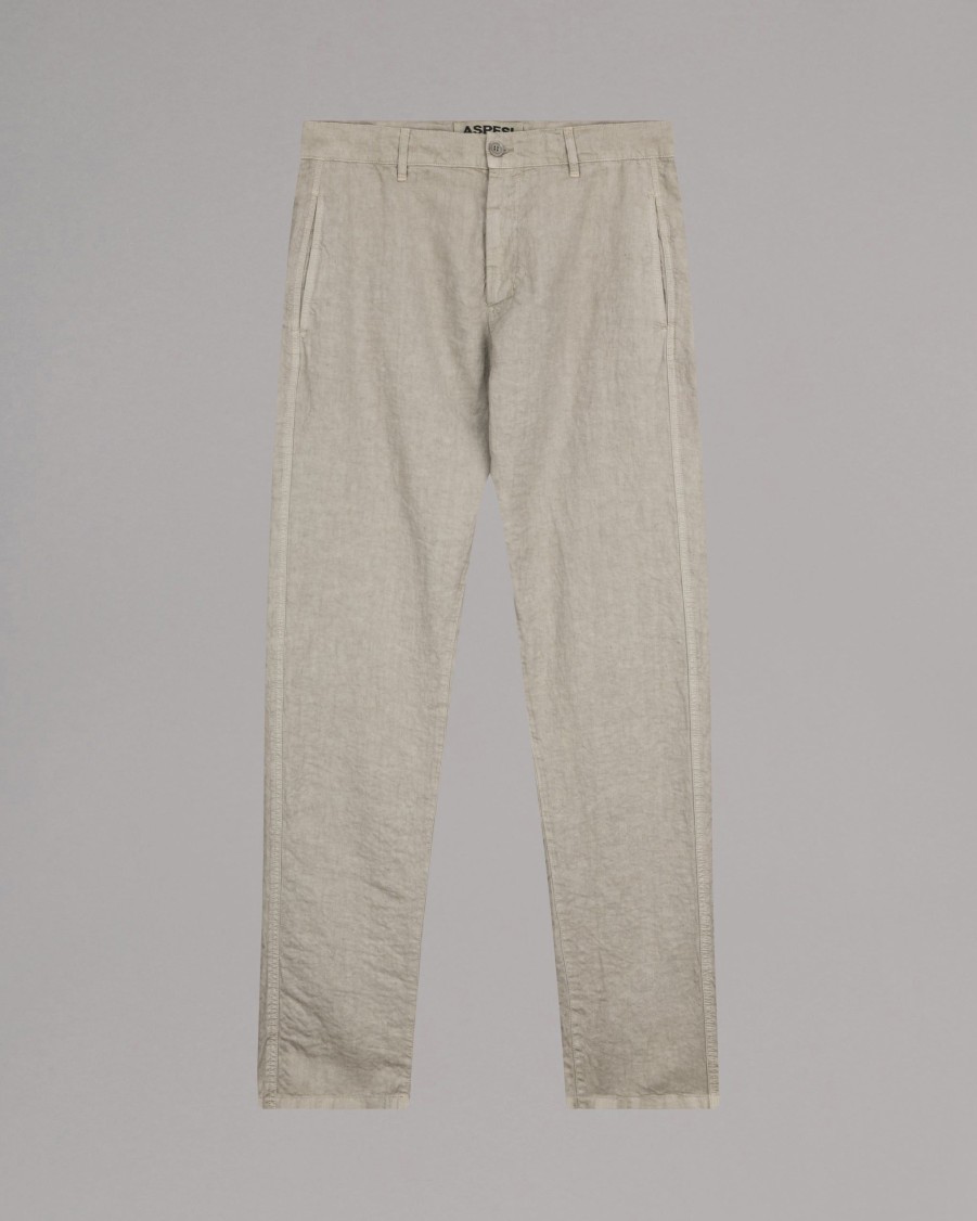 ASPESI Trousers | Linen Chino Pants