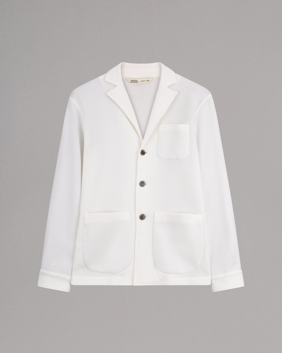 MAURIZIO BALDASSARI Blazers | Cotton Blend Jacket