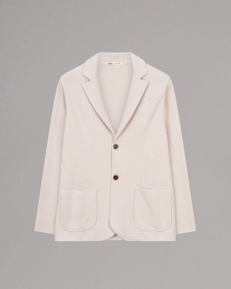 MAURIZIO BALDASSARI Blazers | Swacket Silk-Cotton Jacket