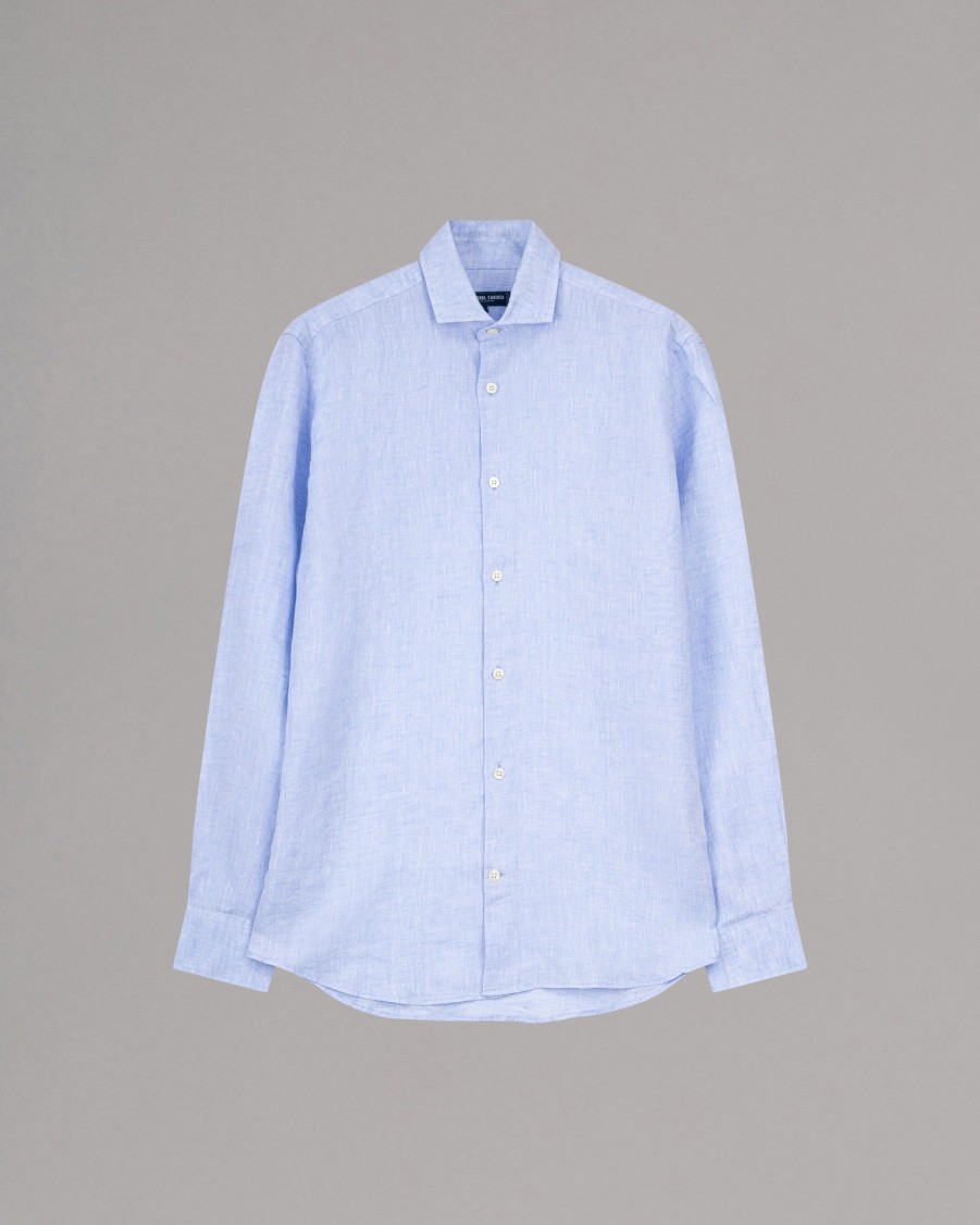 FRESCOBOL CARIOCA Shirts | Antonio Linen Shirt