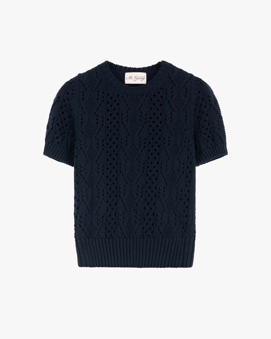 MC GEORGE Knitwear | Meringa Knitwear T-Shirt