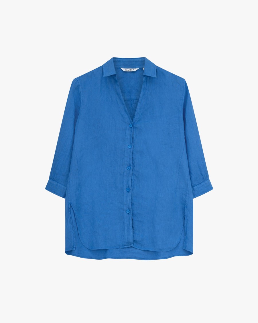 CALIBAN Blouses | Linen Blouse