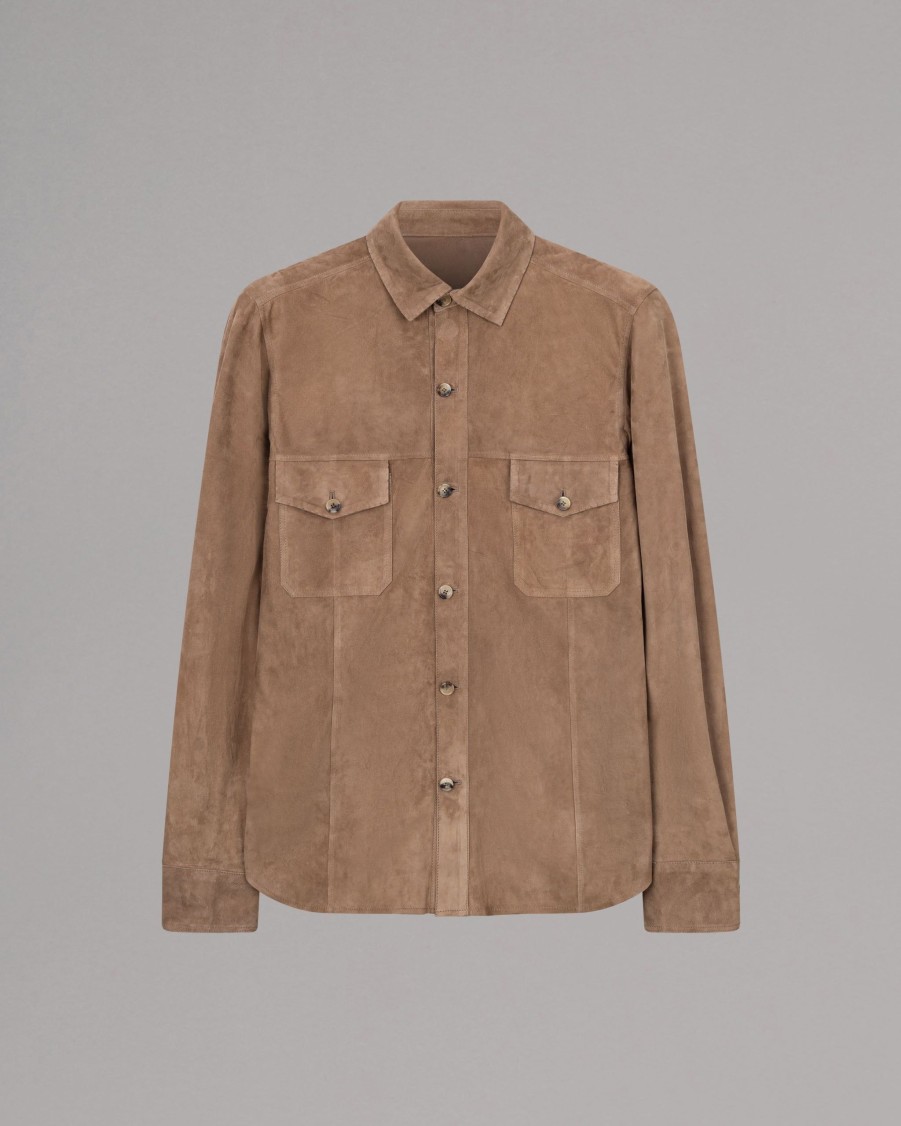 RIFUGIO Jackets | Suede Overshirt