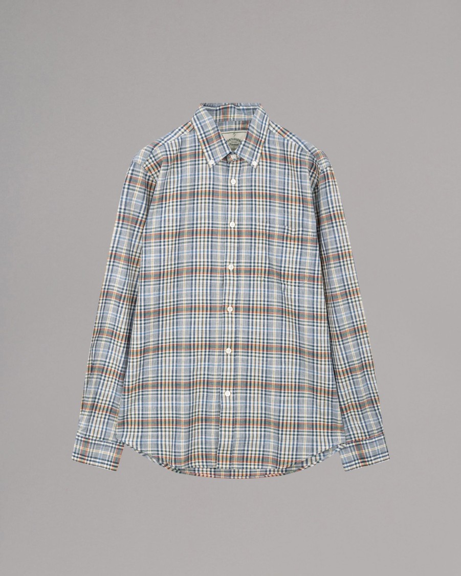 PORTUGUESE FLANNEL Shirts | Checked Button Down Shirt