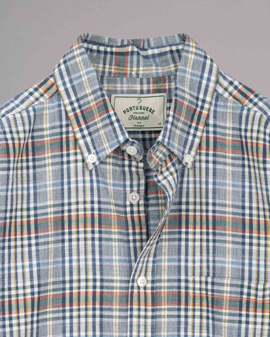 PORTUGUESE FLANNEL Shirts | Checked Button Down Shirt