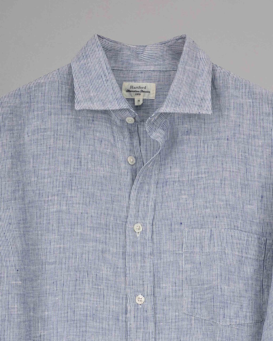 HARTFORD Shirts | Paul Linen Shirt