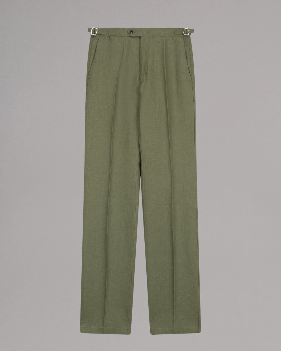 VALENTINI Trousers | Linen Trousers