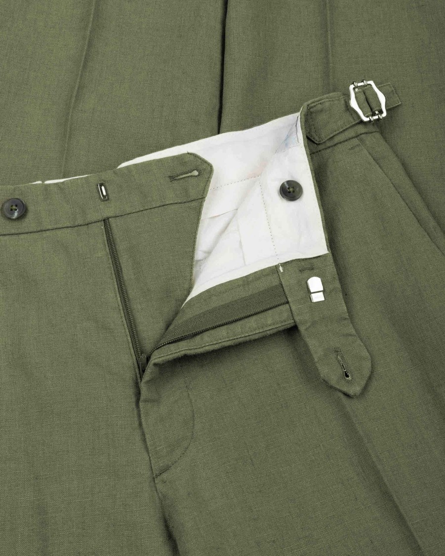 VALENTINI Trousers | Linen Trousers