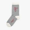 GOLDEN GOOSE Socks | Striped Cotton Blend Socks