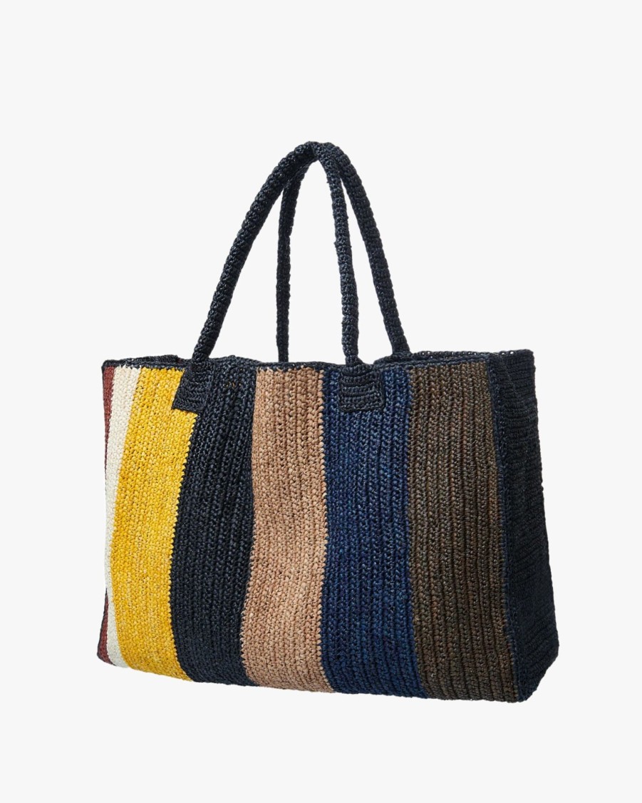 GABRIELE FRANTZEN Bags | Striped Raffia Bag