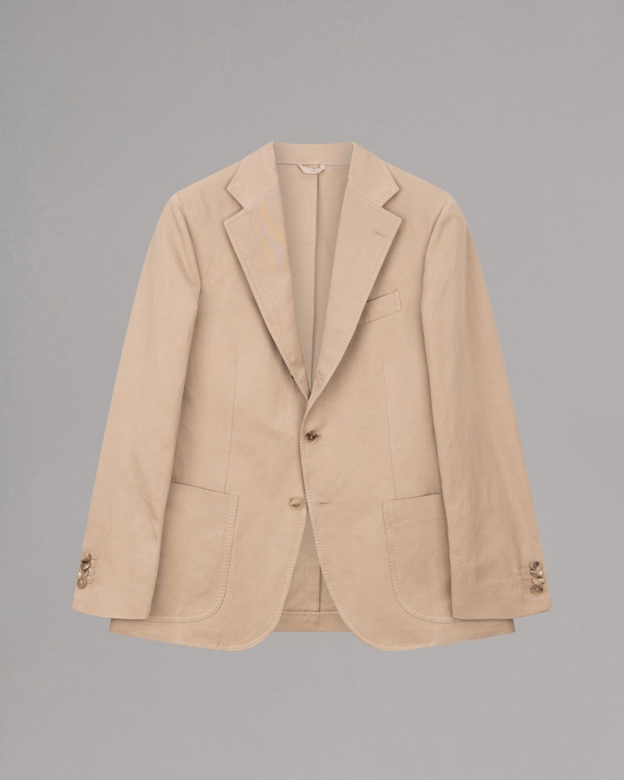 DE PETRILLO Suits | Posilipo Cotton Linen Suit