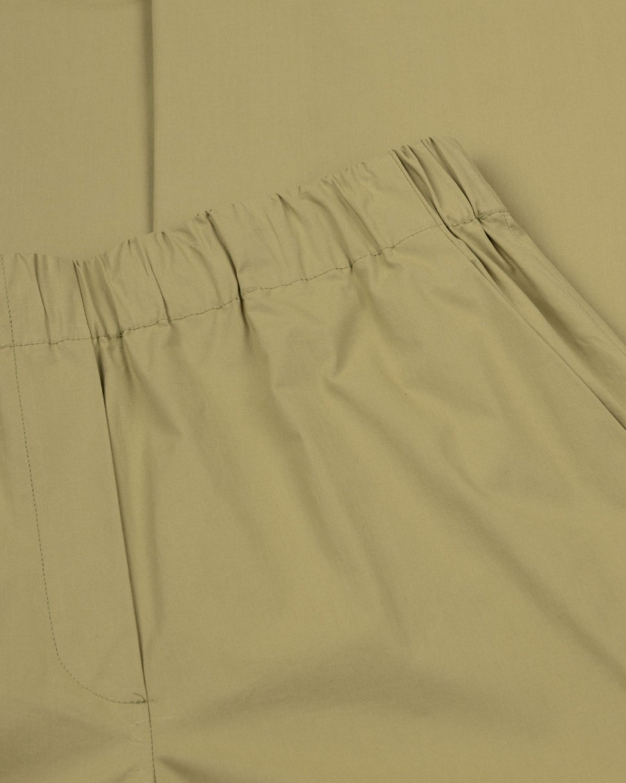 ANTONELLI Trousers | Papaya Cotton Trousers