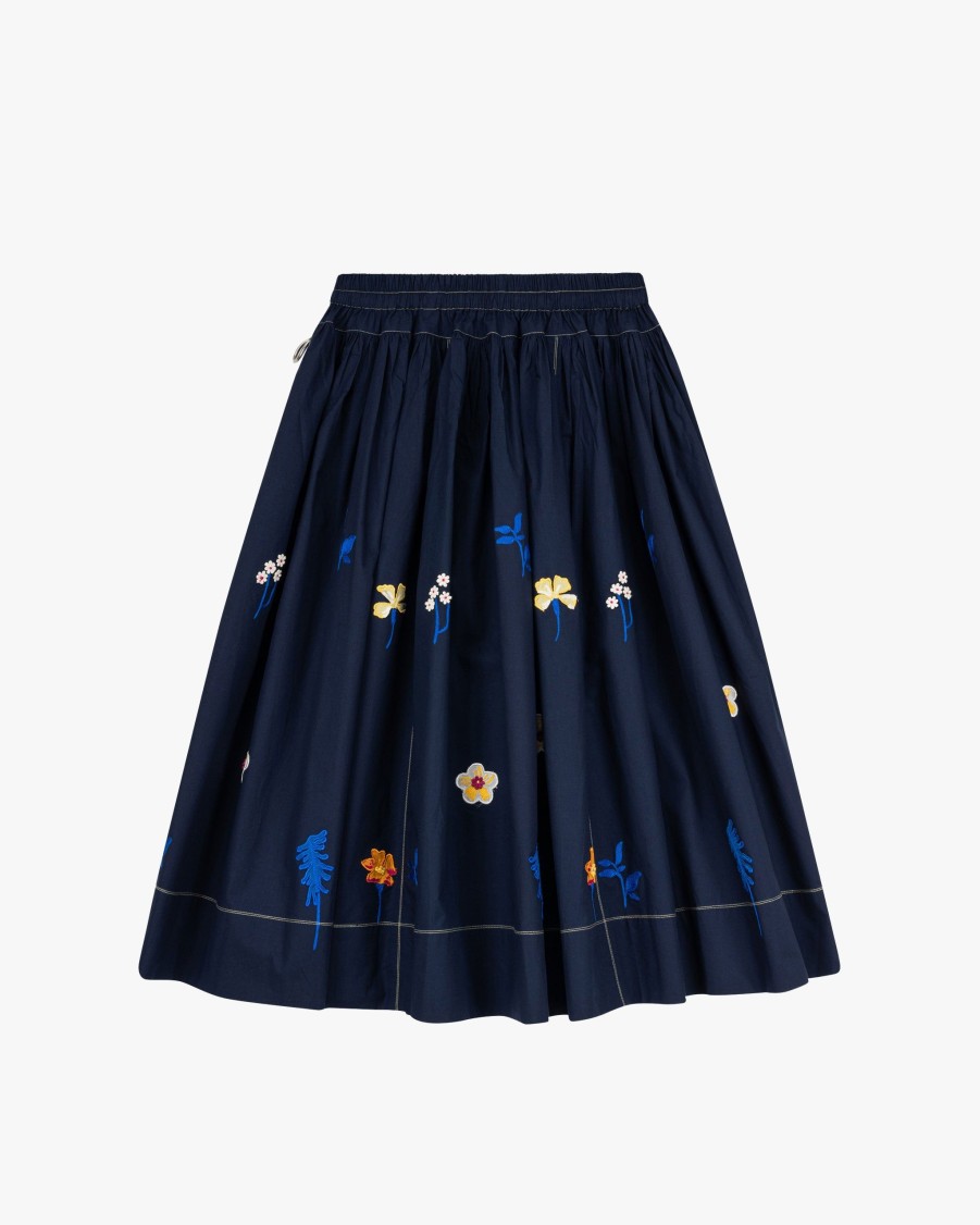 LAITE Skirts | Ciara Embroidered Skirt