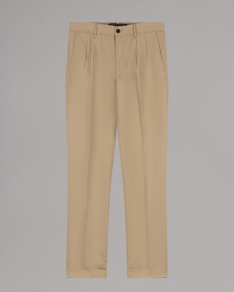 INCOTEX Trousers | Cotton-Linen Trousers