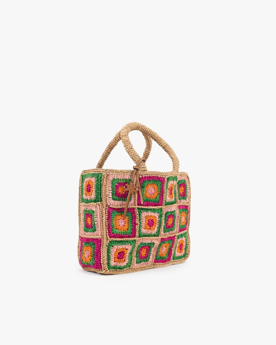 MANEBI Bags | Sunset Raffia Bag