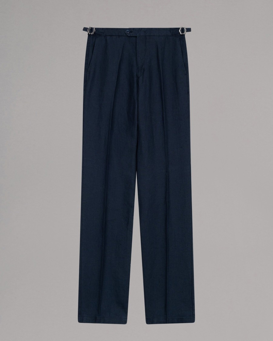 VALENTINI Trousers | Linen Trousers