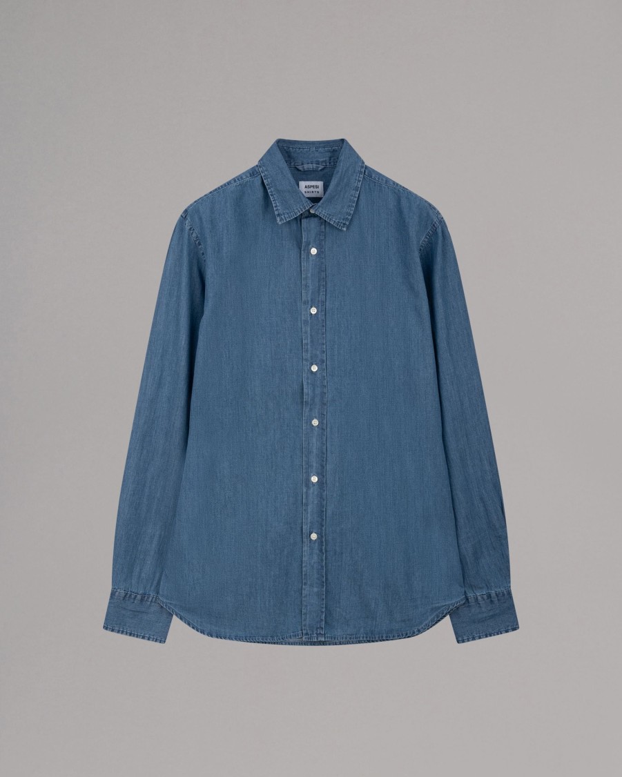 ASPESI Shirts | Light Denim Shirt