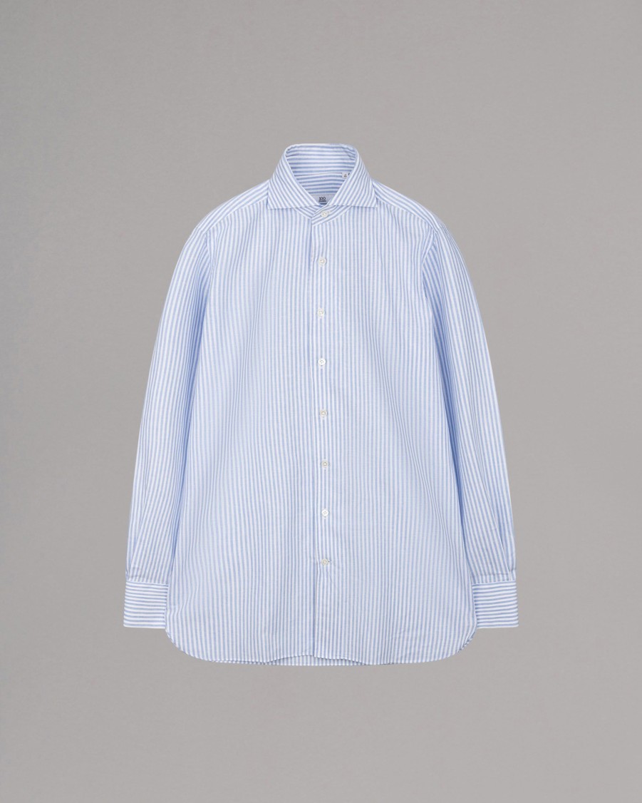 100 HANDS Shirts | Shiller Cotton-Linen Mix Shirt