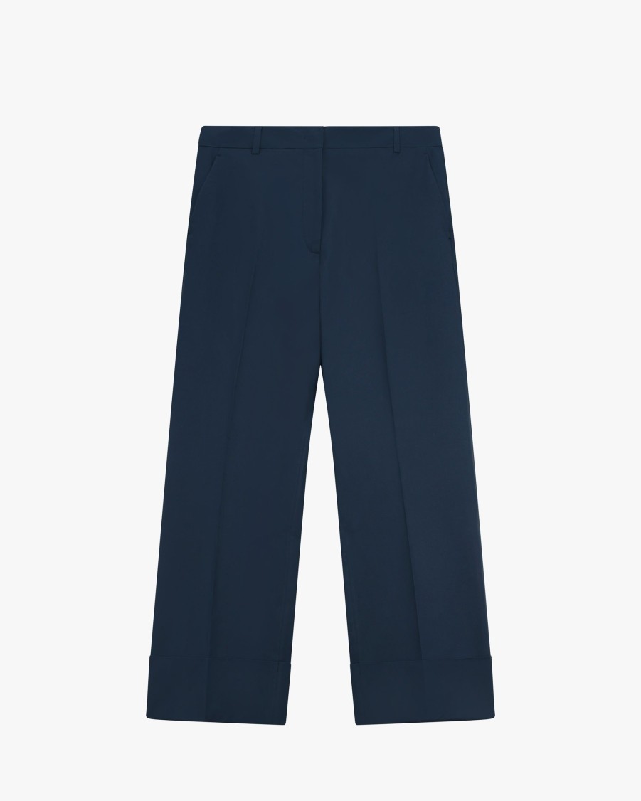 QUELLE DUE Trousers | Cotton Trousers