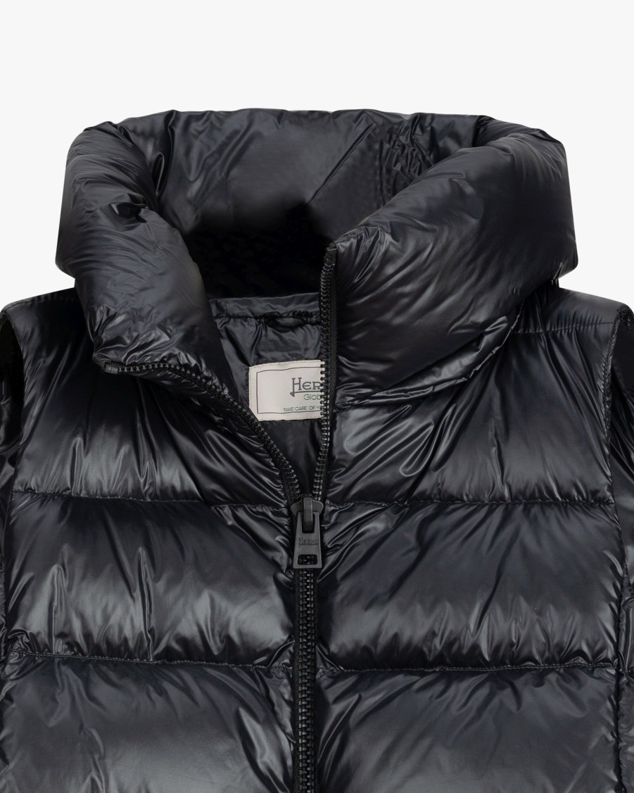 HERNO Gilets | Globe Hooded Down Vest