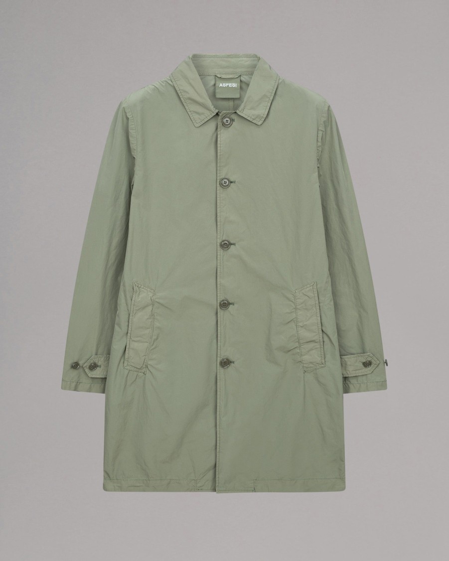 ASPESI Coats | Lemon Raincoat