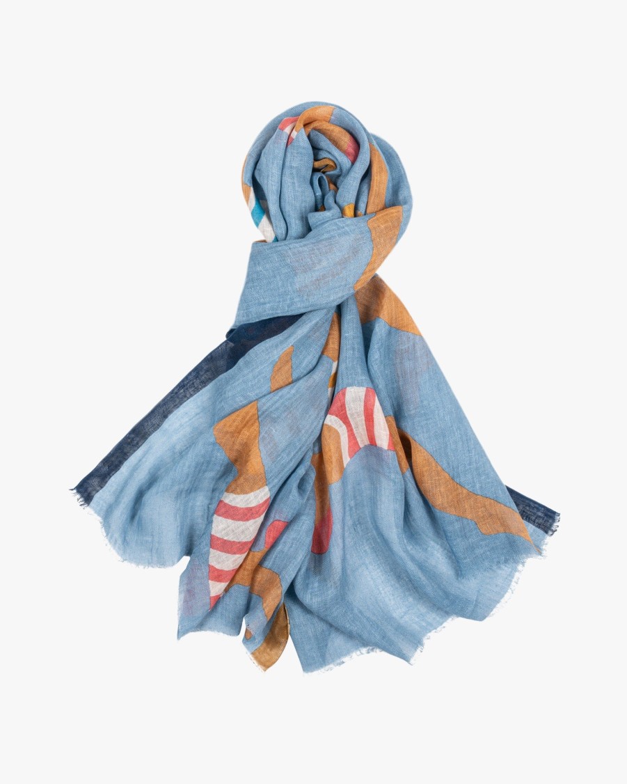 LOVAT & GREEN Scarves | Fez Linen Scarf