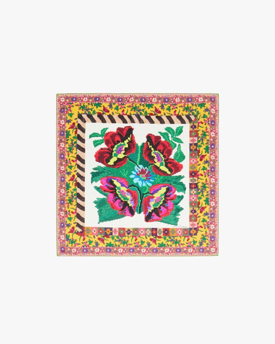 PIERRE LOUIS MASCIA Scarves | Patterned Silk Foulard