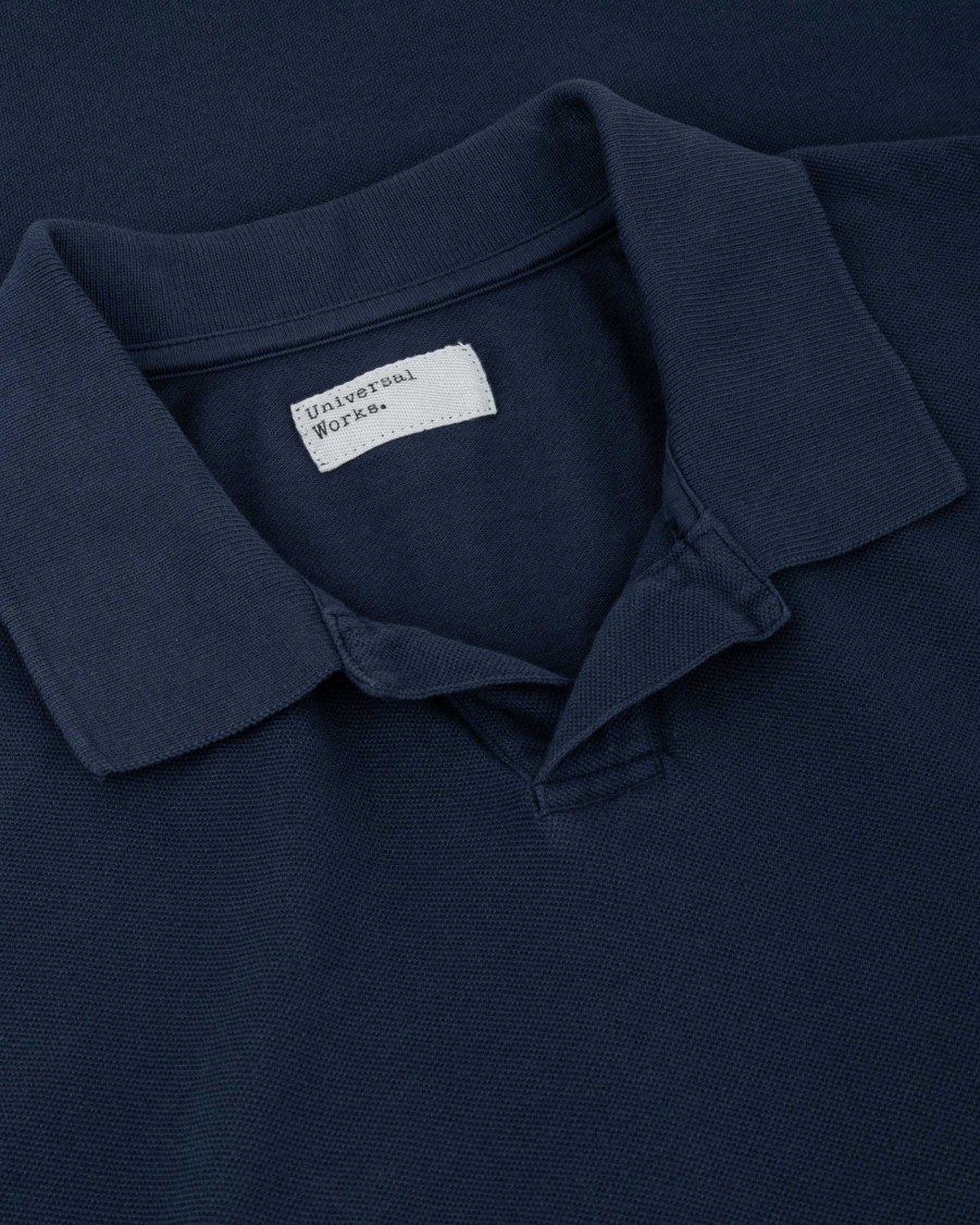 UNIVERSAL WORKS Polos | Vacation Pique Polo Shirt