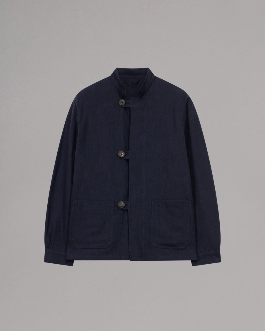 DOPPIAA Jackets | Aasti Cotton-Linen Jacket